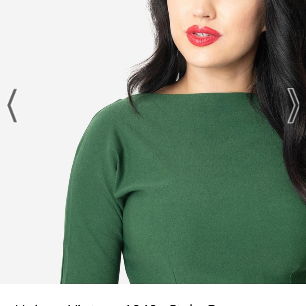 Unique vintage wiggle dress